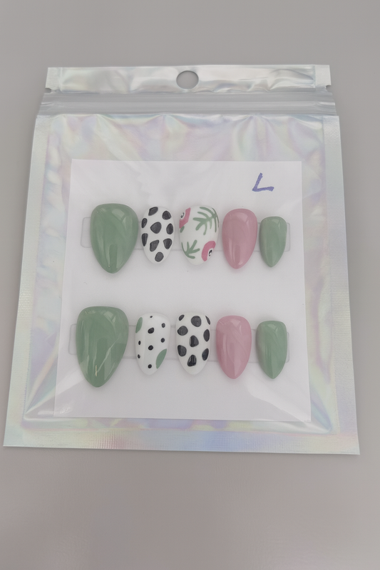 Botanic Bloom Press on Nail Set